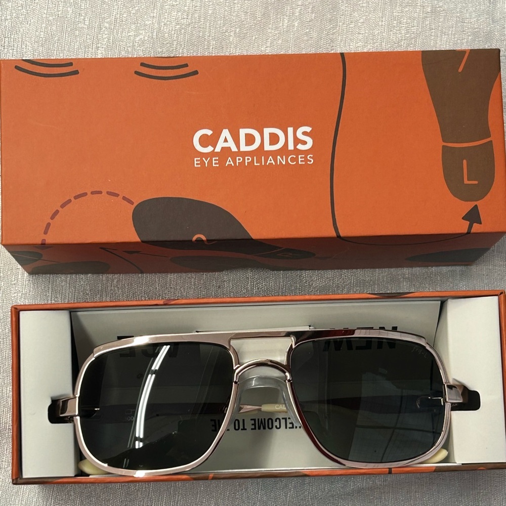 70s Aviator Caddis Nola Rose Gold Sunglasses 3.00